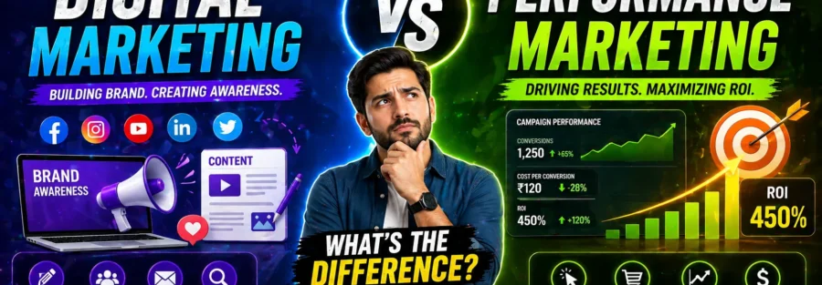 Digital Marketing vs Performance Marketing - What's the Real Difference and Which One Does Your Business Actually Need